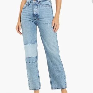 NWT Ksubi Brooklyn Patchwork Lifetime Reverse jeans. Size 24